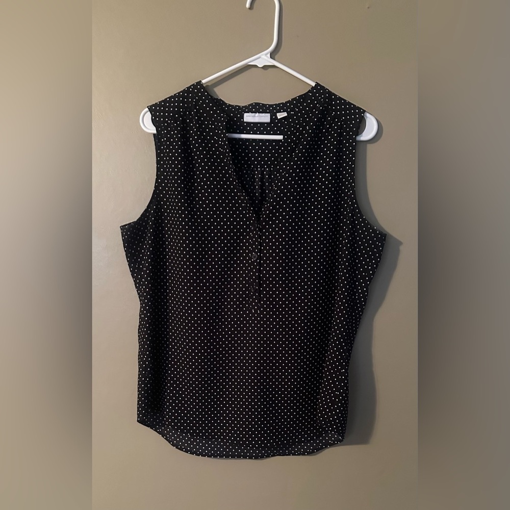 Polka dot blouse